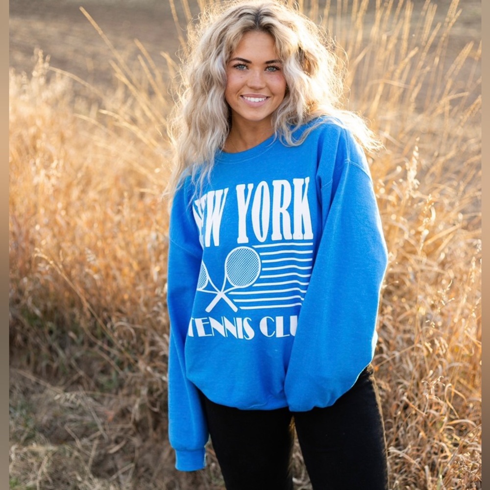 NY tennis club sweatshirt